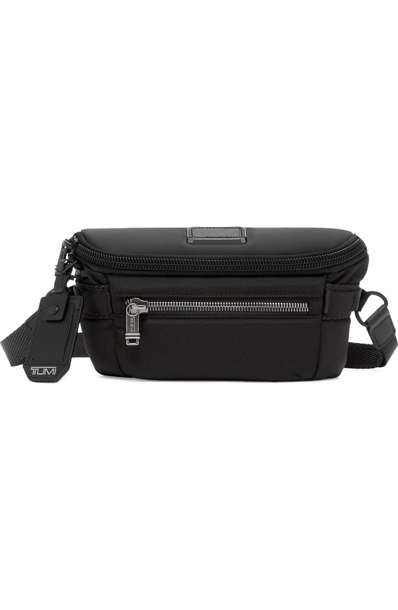 TUMI Classified Belt Bag, Main, color, Black