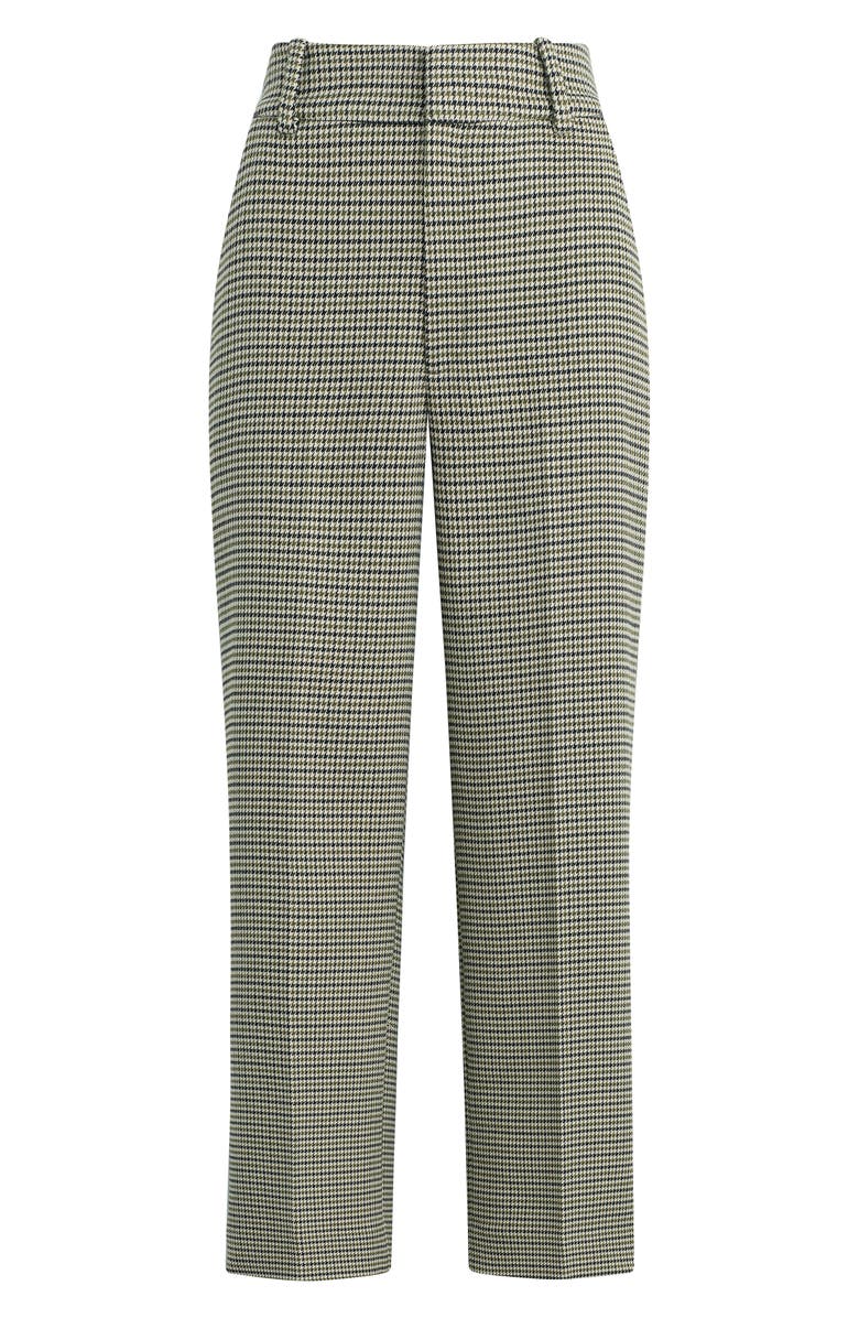 Favorite Daughter Fiona Houndstooth Ankle Straight Leg Pants, Alternate, color, Chesire Houndstooth
