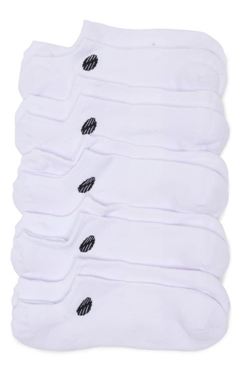 5-Pack No-Show Sport Liner Socks