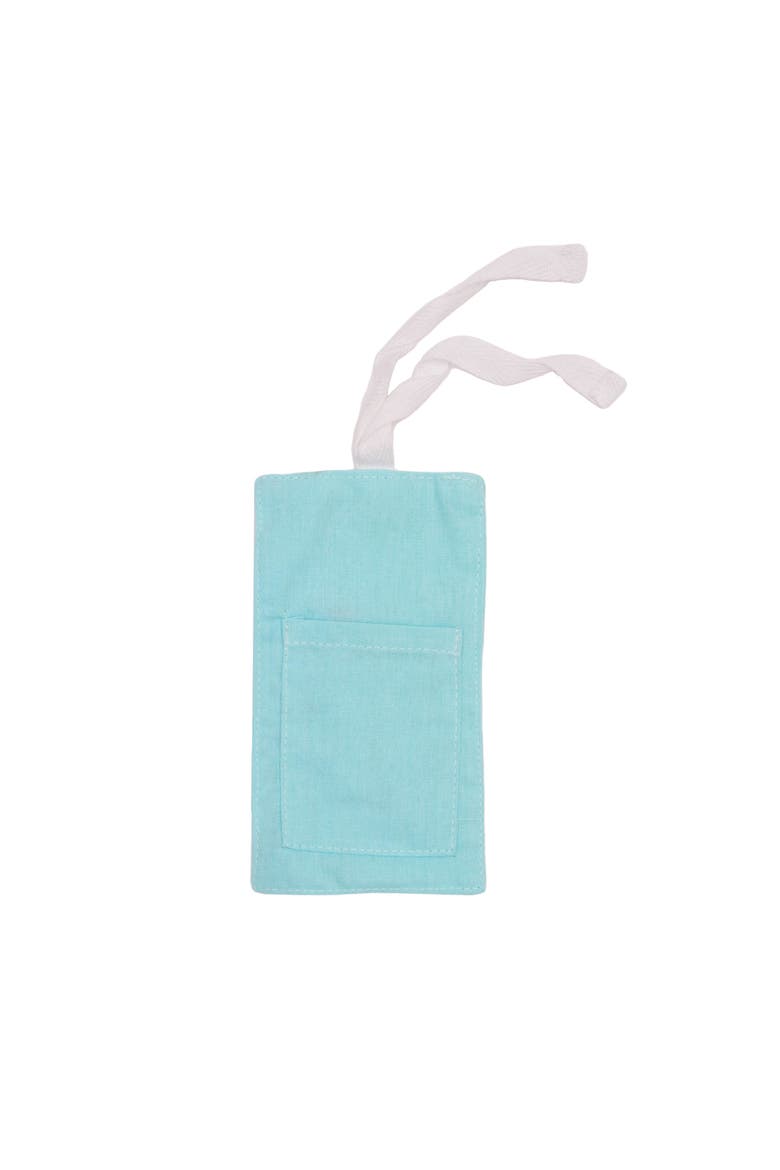 Gone To The Beach Gift Tag, Alternate, color, Blue