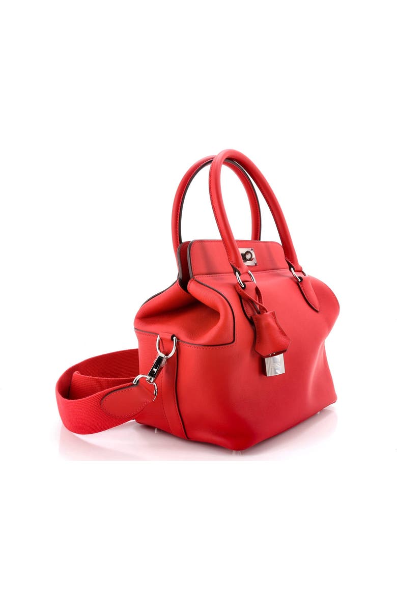 Pre-Owned Hermes Toolbox Bag Swift 20, Alternate, color, Rouge Vif