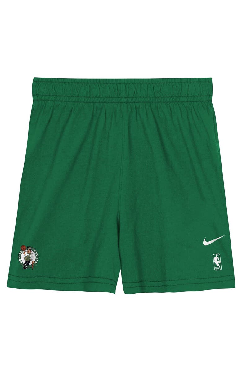 Nike Youth Nike  Kelly Green Boston Celtics Practice T-Shirt & Shorts Set, Alternate, color, Kelly Green