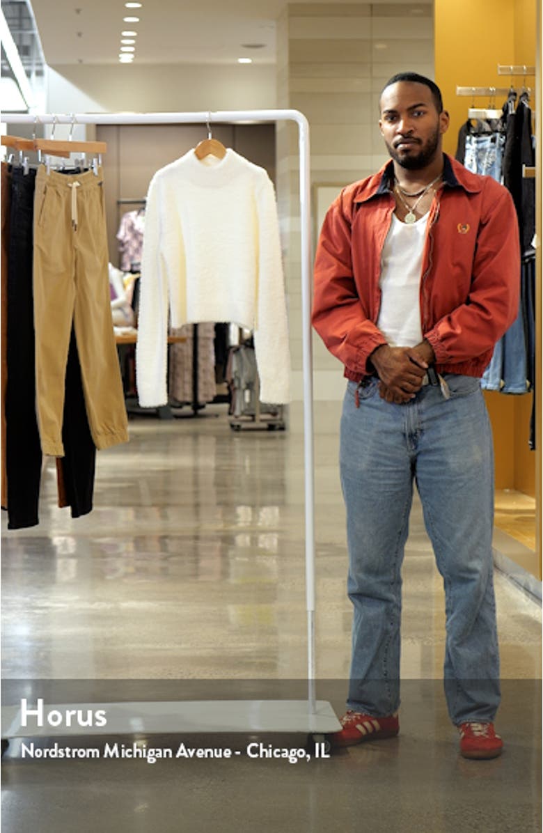 Kids' Eyelash Knit Crop Sweater, sales video thumbnail