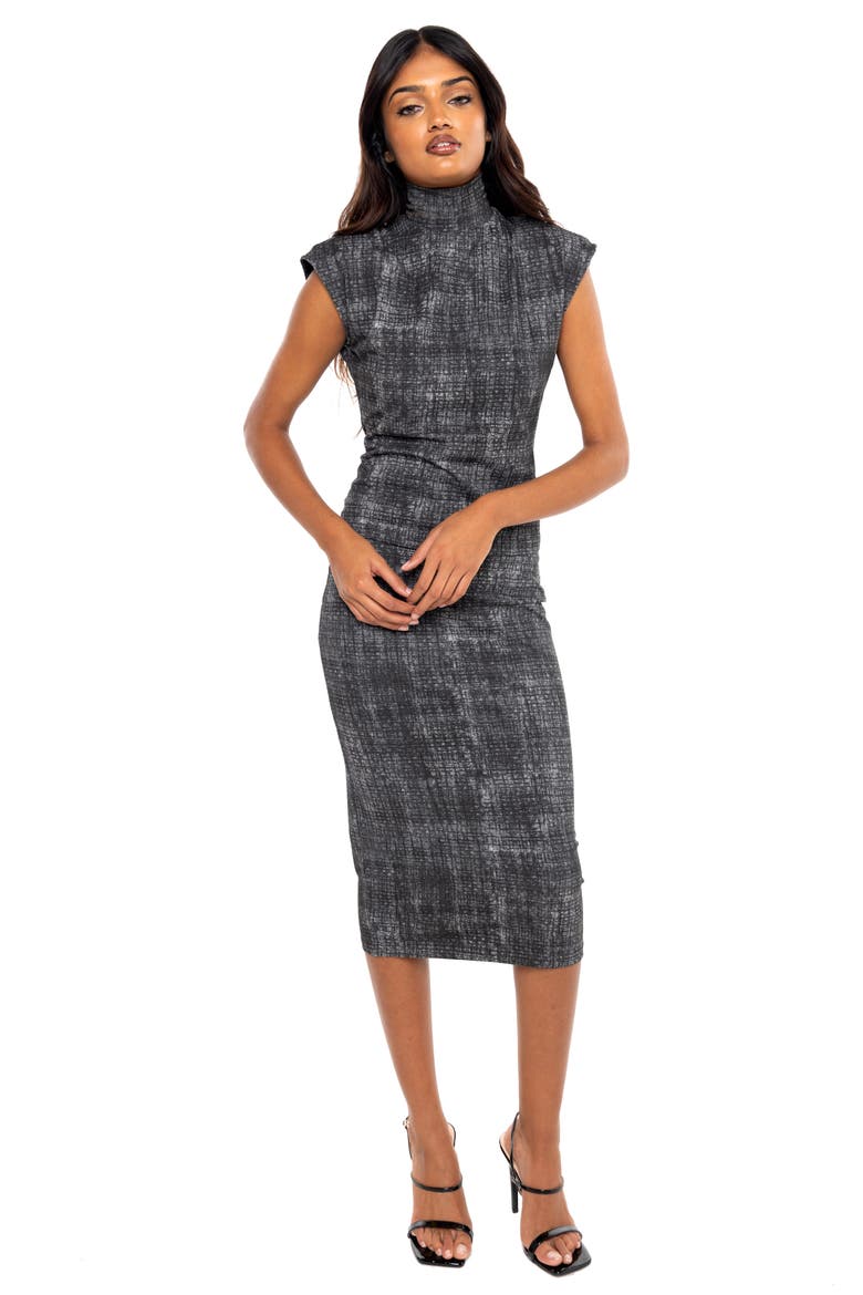 Knit Turtleneck Top, Alternate, color, CHARCOAL