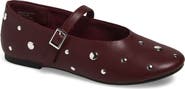 Nordstrom Kids' Alexia Stud Mary Jane Flat
