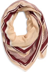 rag & bone Lina Striped Modal Scarf