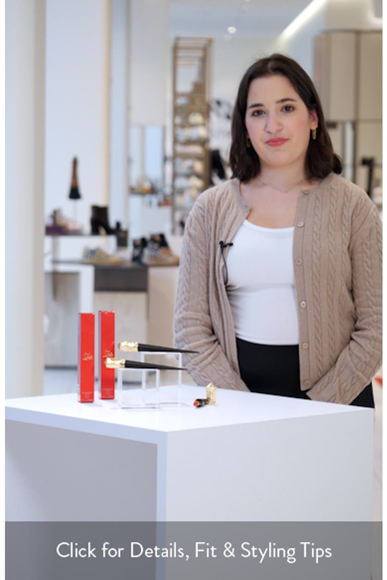 Rouge Stiletto Lumi Matte Lipstick video