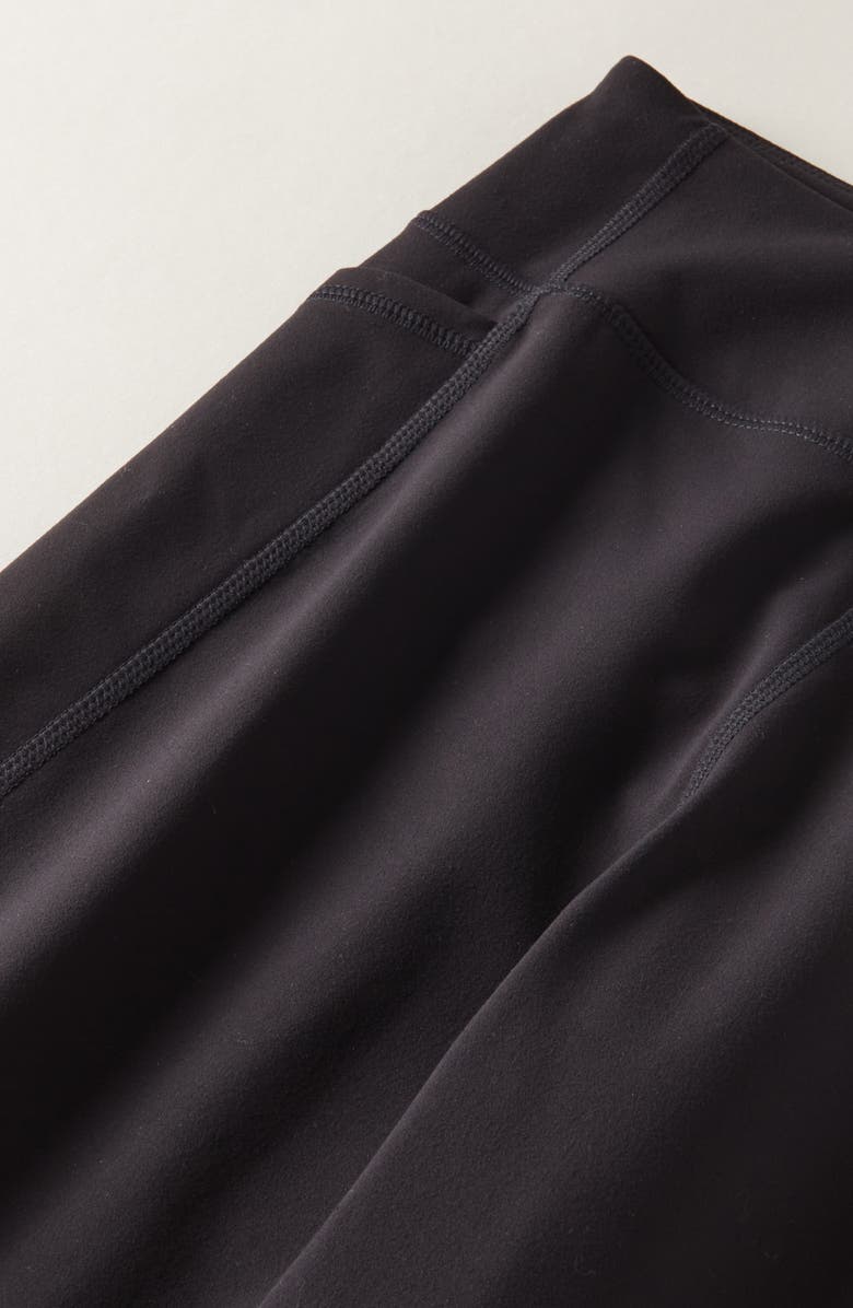 Zella Girl Kids' Favorite High Waist Pocket Leggings, Alternate, color, Black