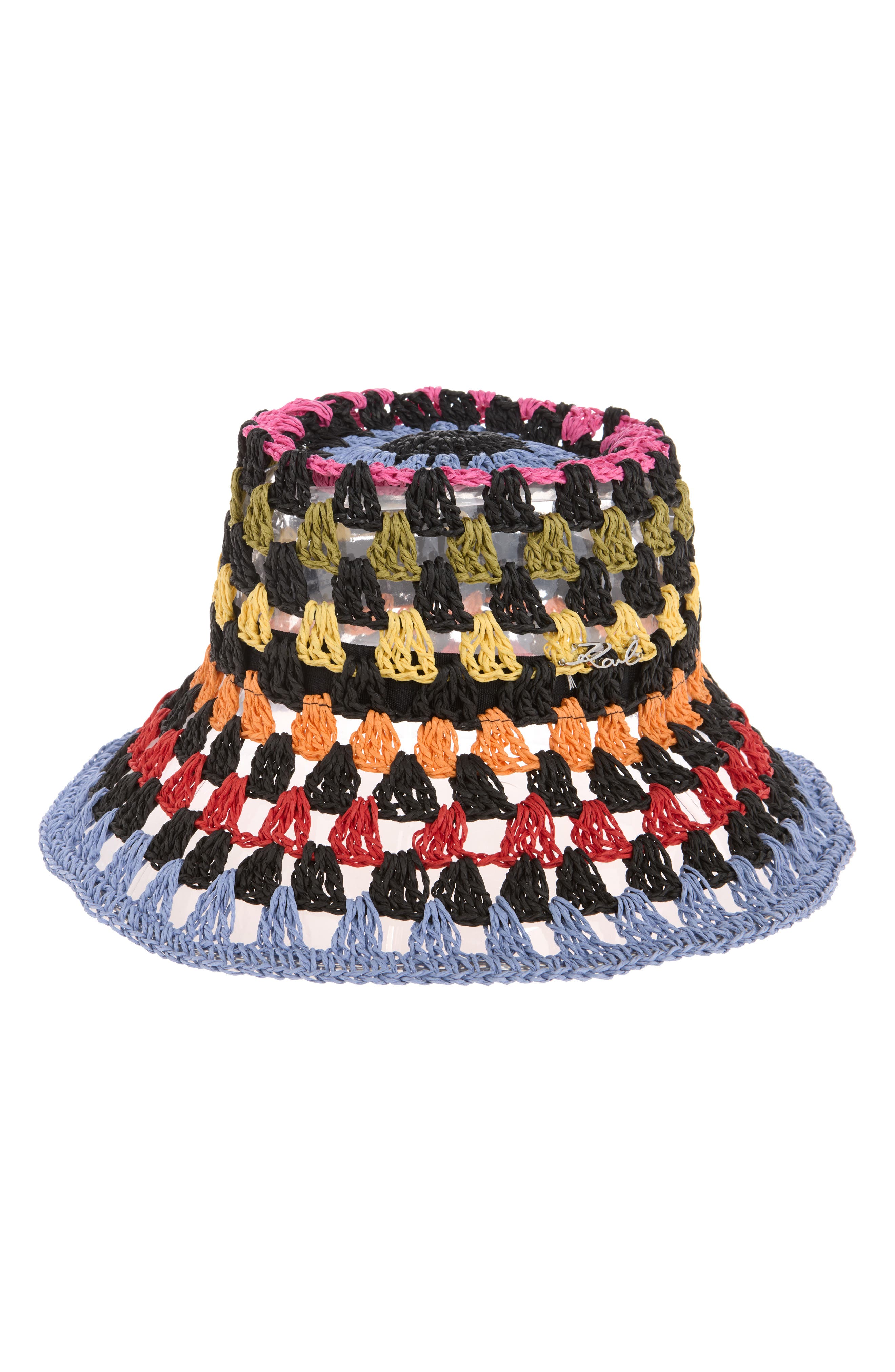 Kolorful Karl Crochet Bucket Hat