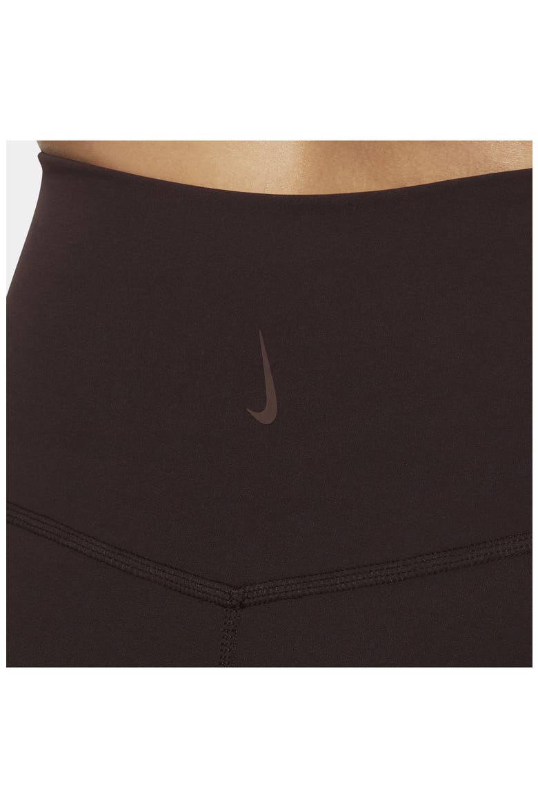Yoga Luxe 7/8 Tights, Alternate, color, BROWN BASALT/ CHOCOLATE