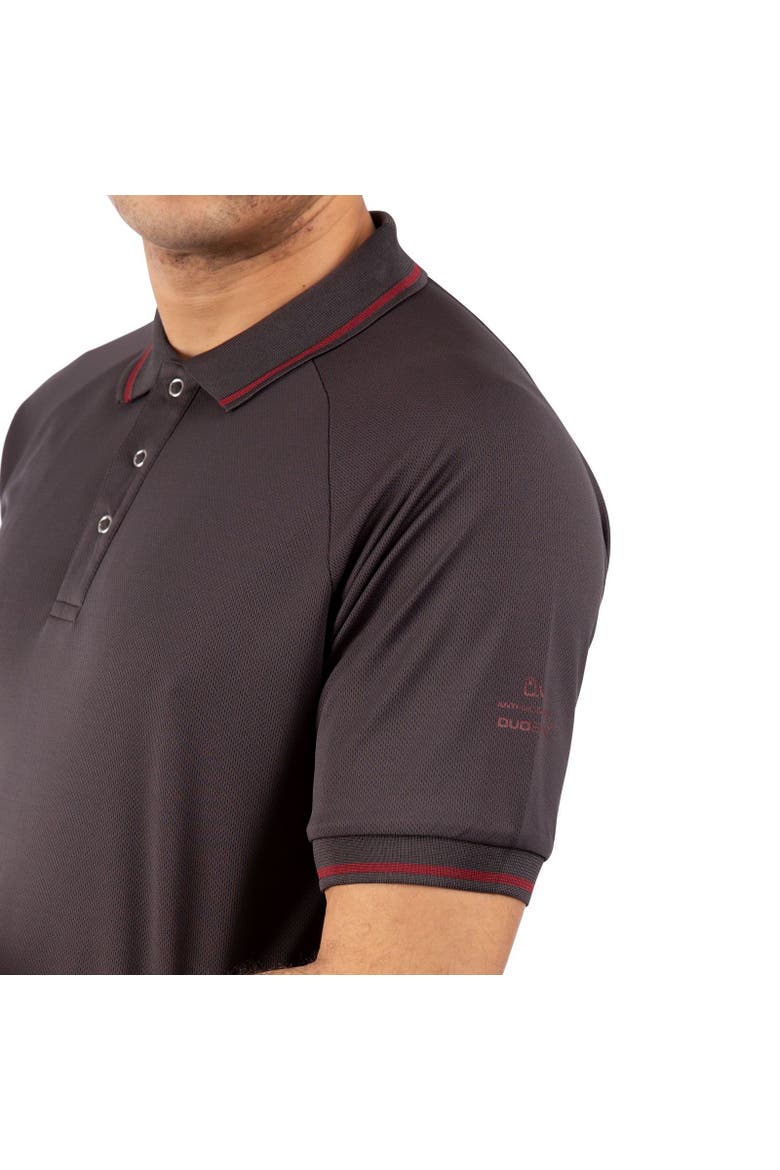 Bonnington Polo Top, Alternate, color, Dark Gray