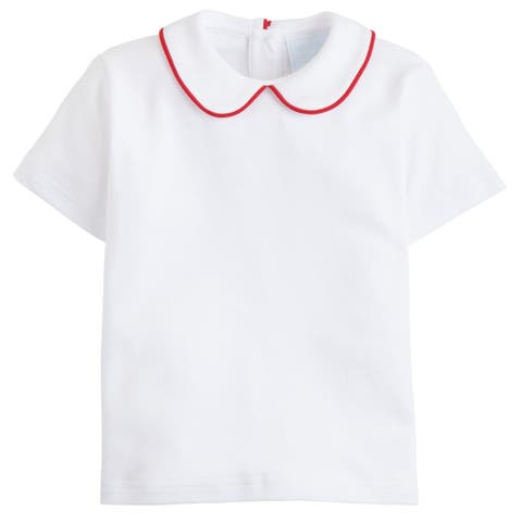Kids' Piped Peter Pan Short Sleeve (Toddler & Little Kid)