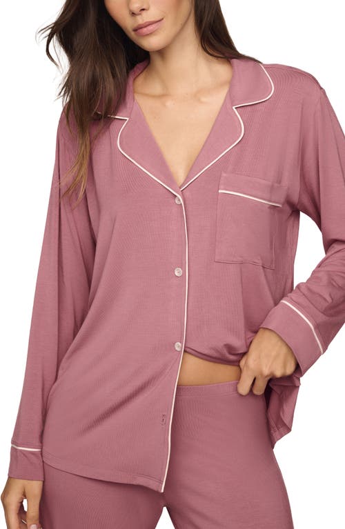 Eberjey Gisele Long Pajamas In Red