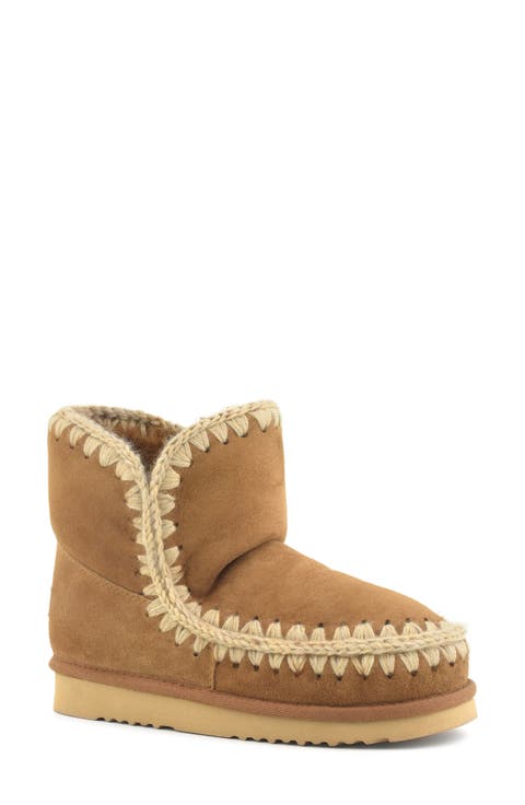 Genuine Shearling Bootie