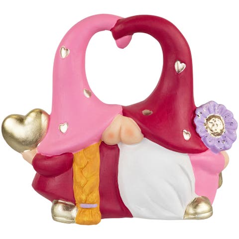 Kissing Gnomes Valentine's Day Decoration - 8"
