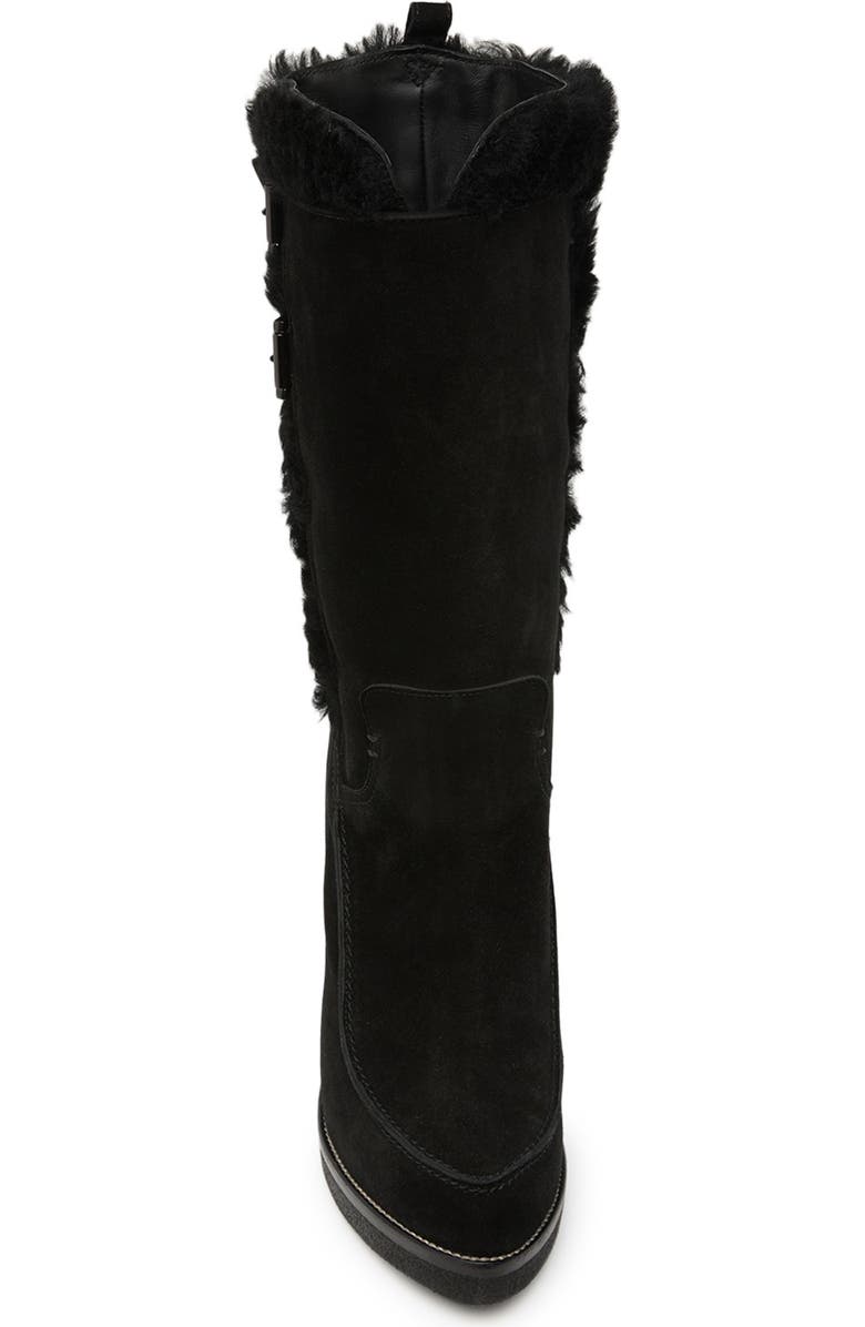 Tod's Buckled Leather Block Heel Boot, Alternate, color,