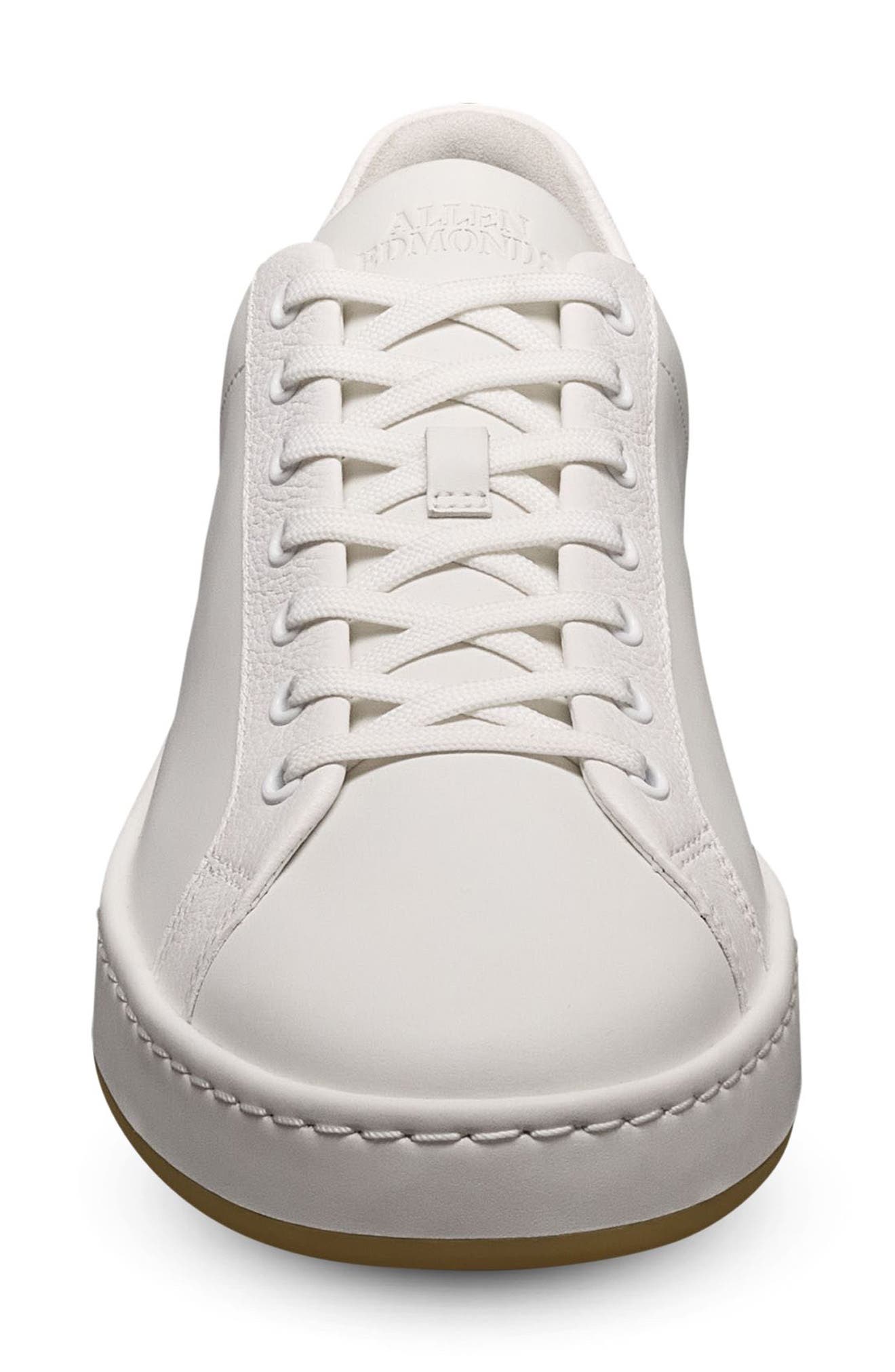 Barnes Low Top Sneaker, Alternate, color, WHITE