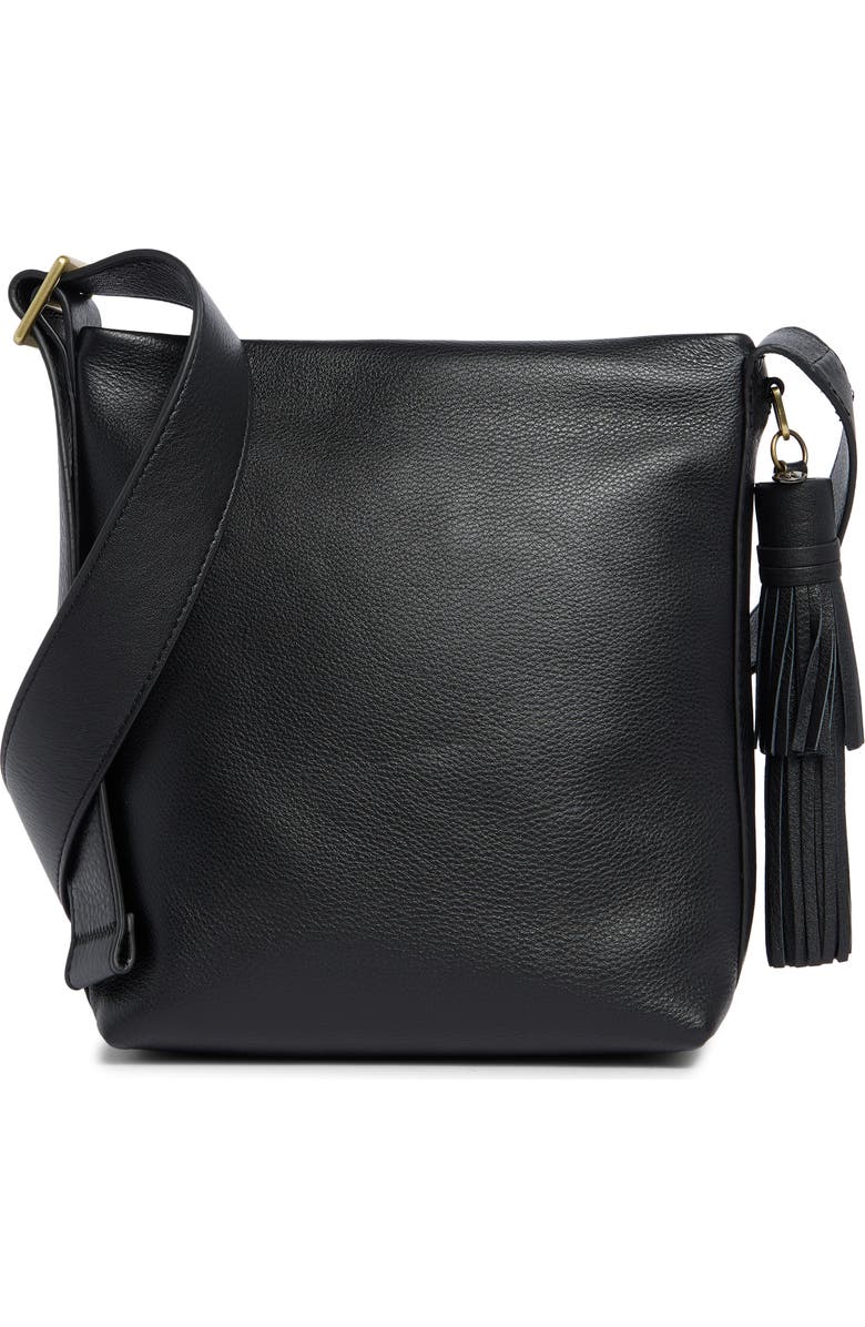 HOBO Blaze Bucket Crossbody Bag, Main, color, Black