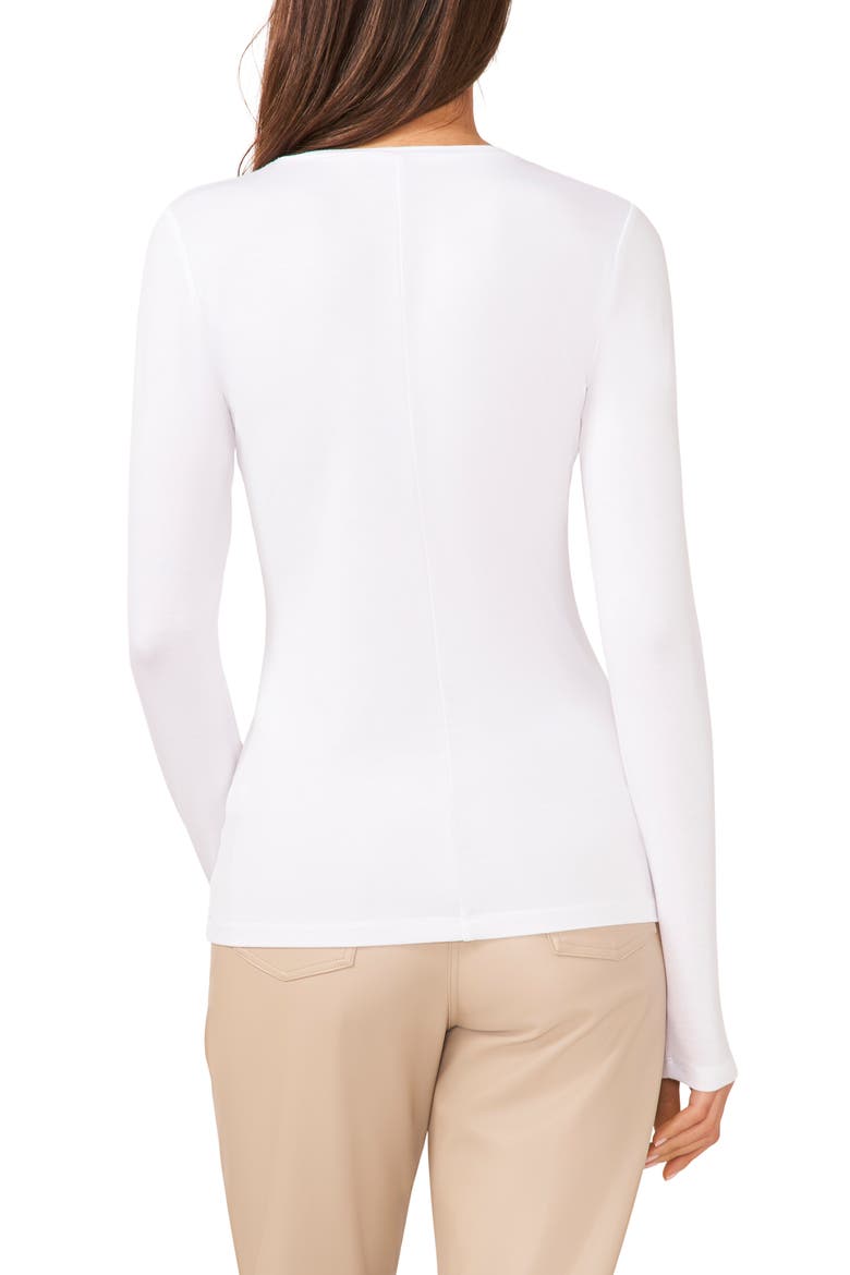 Crewneck Long Sleeve T-Shirt, Alternate, color, BRIGHT WHITE