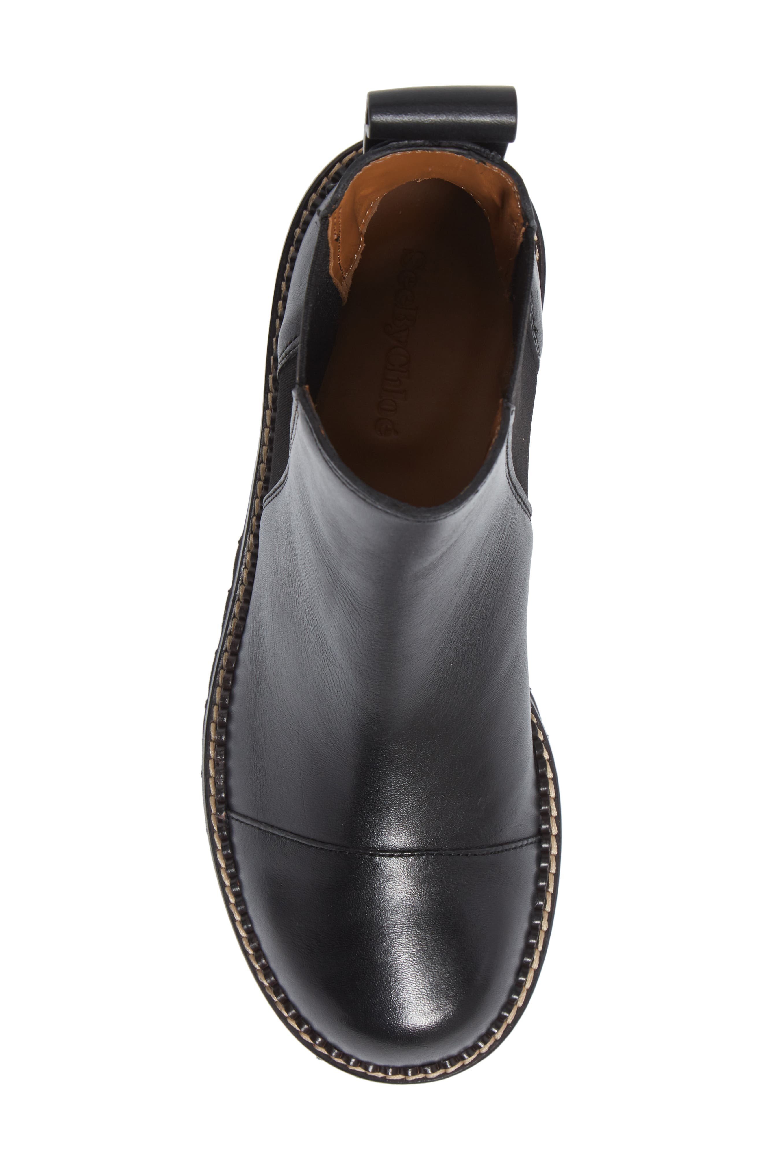 See by Chloé Mallory Lug Chelsea Boot, Alternate, color, 