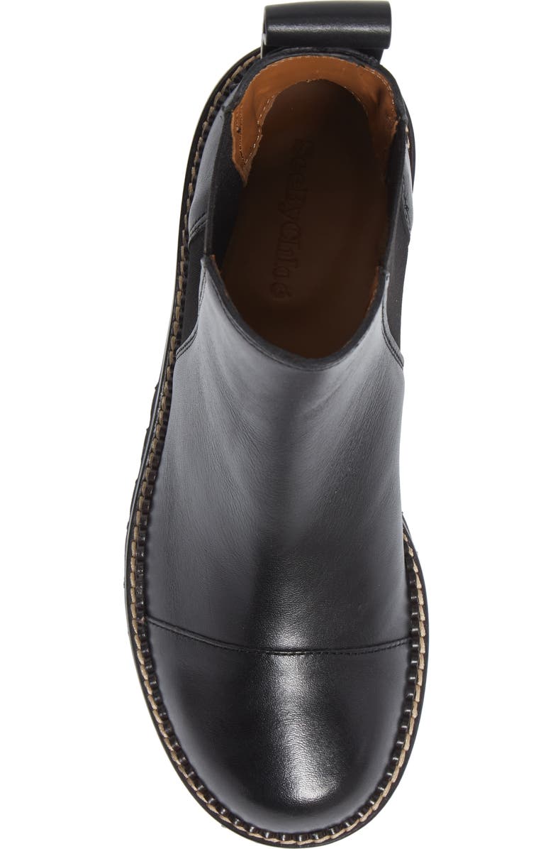 See by Chloé Mallory Lug Chelsea Boot, Alternate, color,