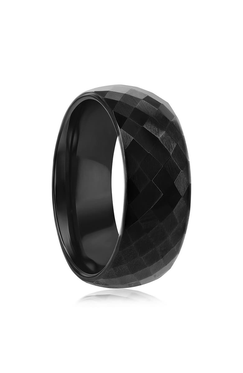 Metallo Men's Faceted Tungsten Ring, Alternate, color, 