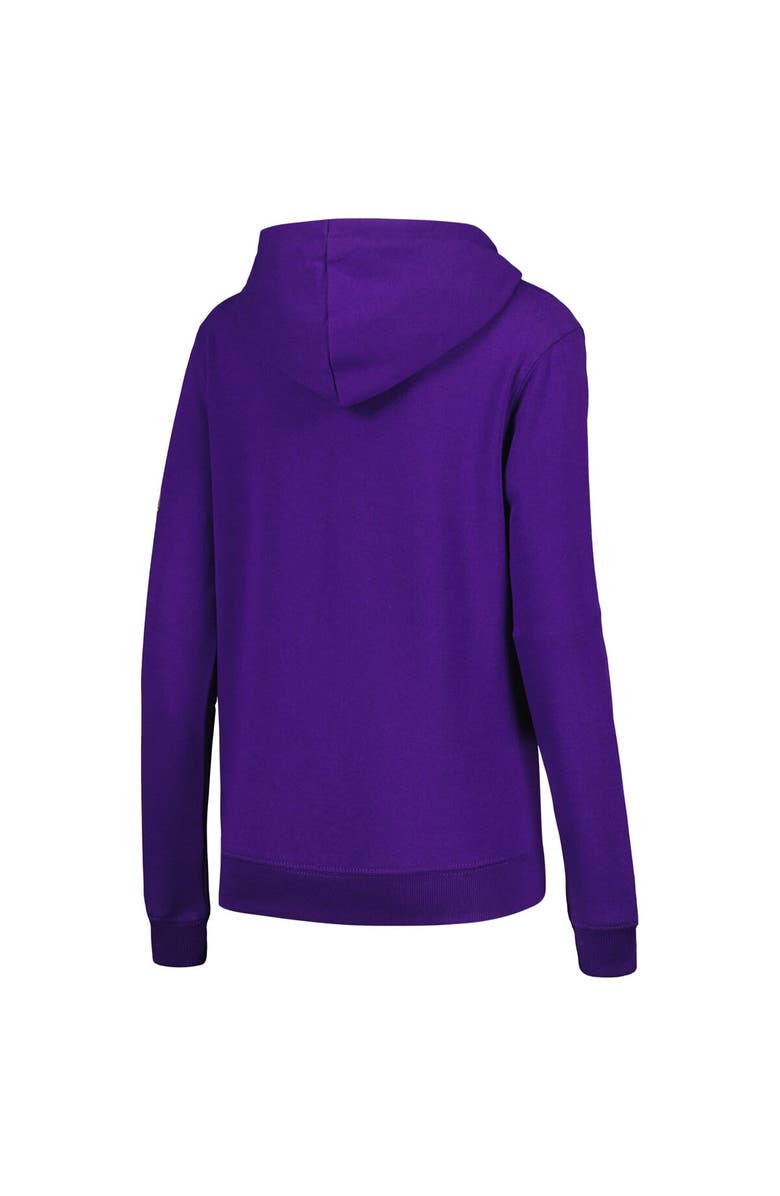 STADIUM ATHLETIC Women's Stadium Athletic Purple LSU Tigers Big Logo Pullover Hoodie, Alternate, color, Purple