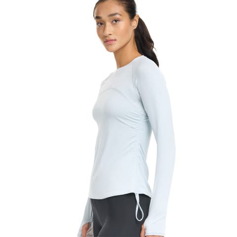 Women's Drawstring Crew Shirt