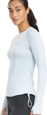 BloqUV Women's Sun and UV Protection Drawstring Crew Shirt