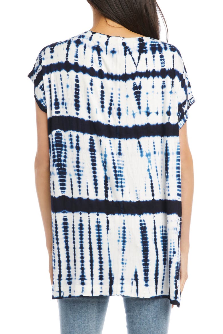 Boat Neck Tie Dye Tunic, Alternate, color, TIE DYE