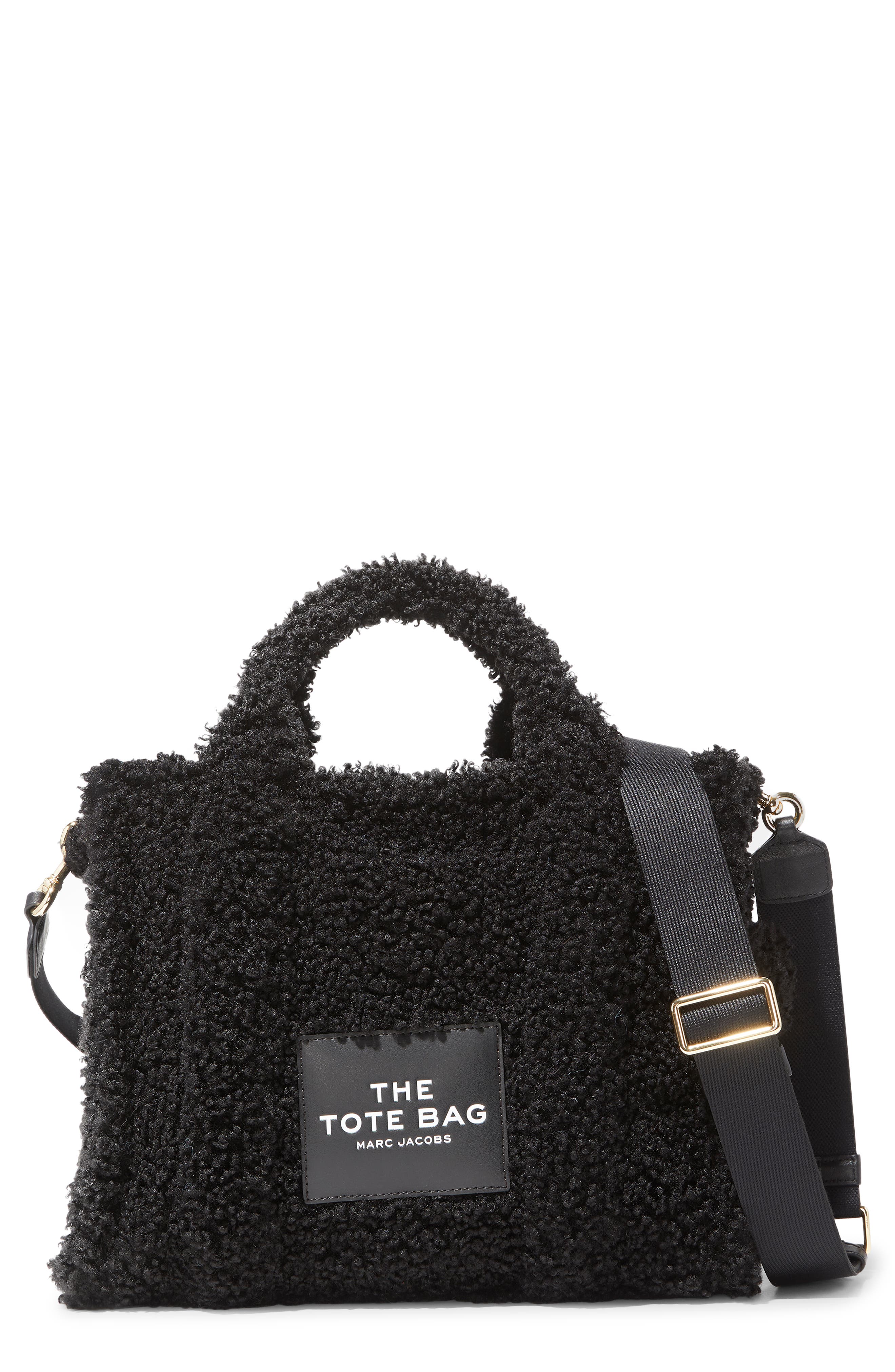 Marc Jacobs The Teddy Medium Faux Fur Tote Bag, Main, color, 