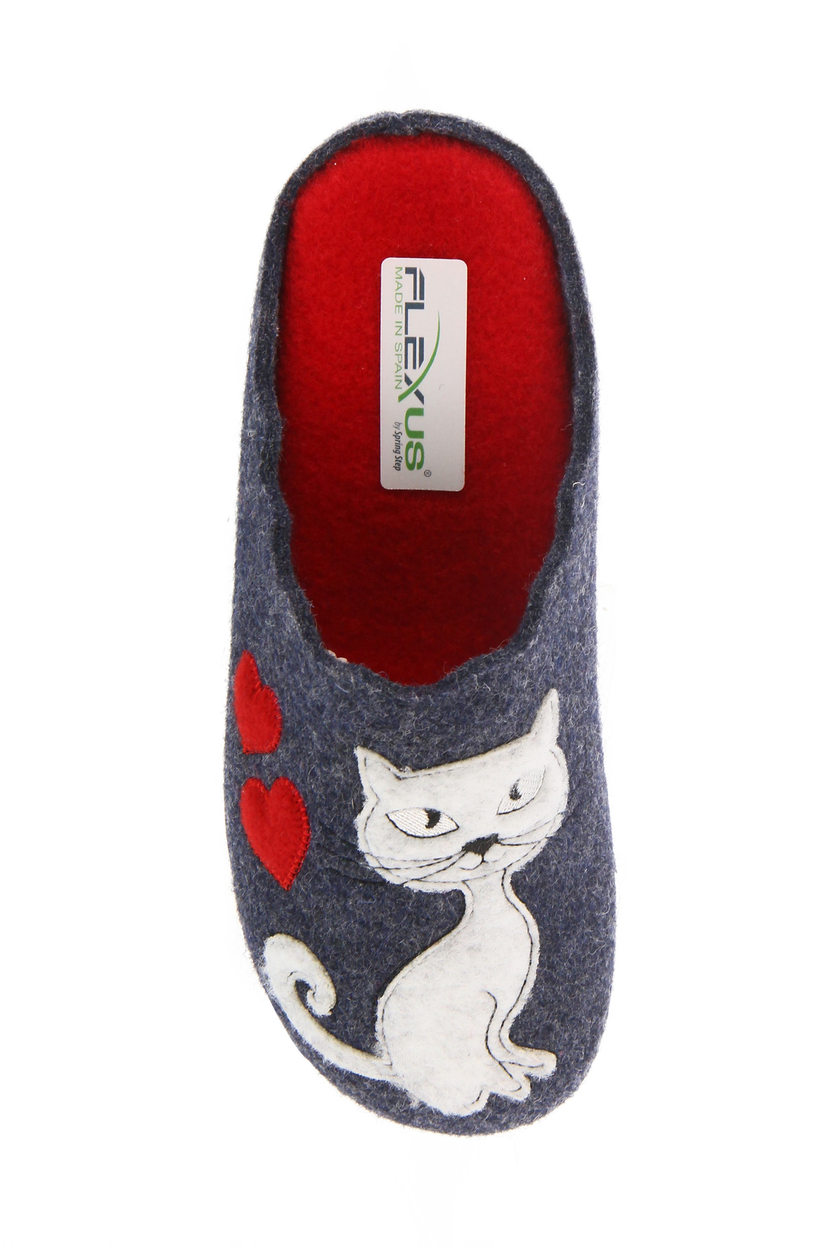 Pennelopie Scuff Slipper, Alternate, color, NAVY
