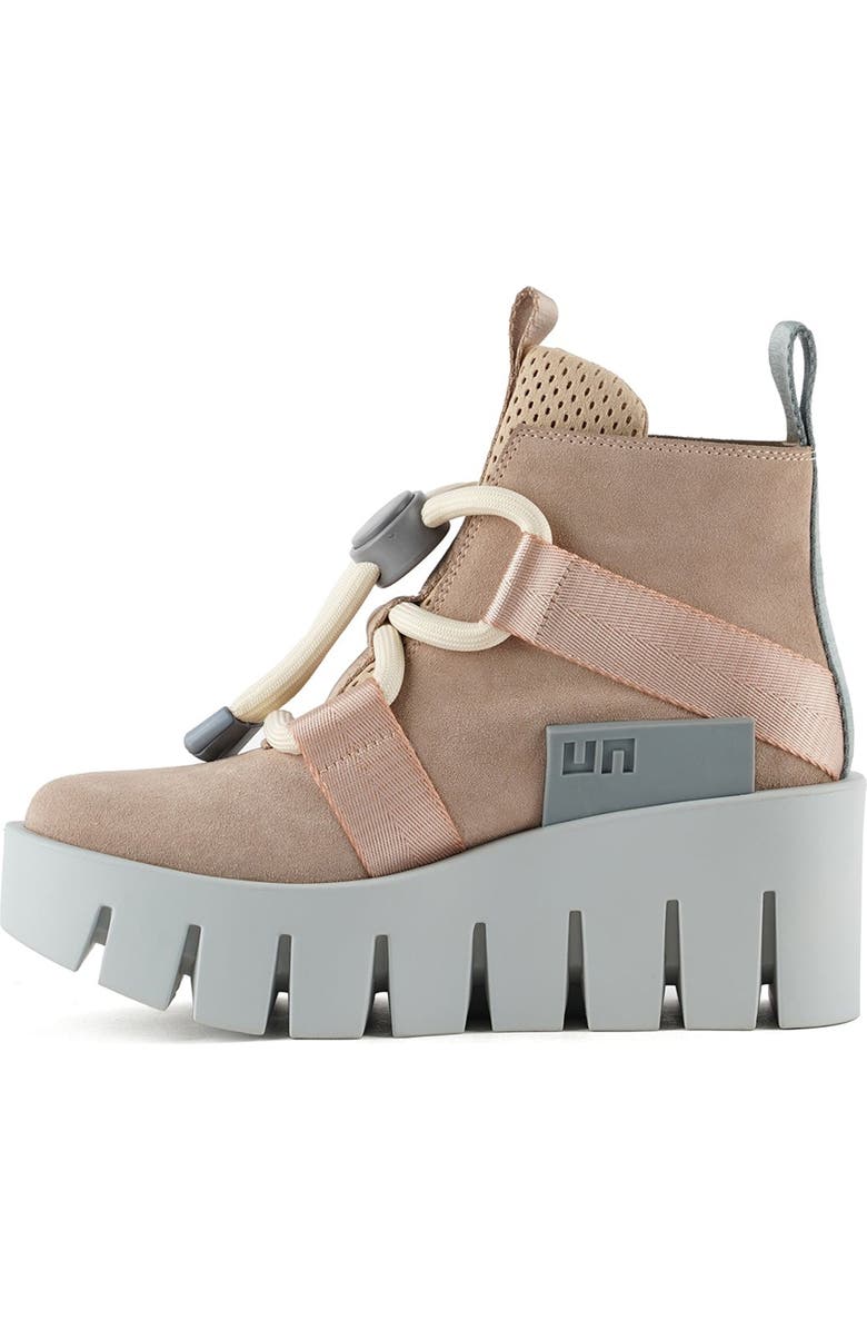 United Nude Grip Nomad Lo Platform Lug Bootie, Alternate, color, Cameo Mix