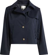 FRAME Short Trench Jacket