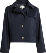 FRAME Short Trench Jacket