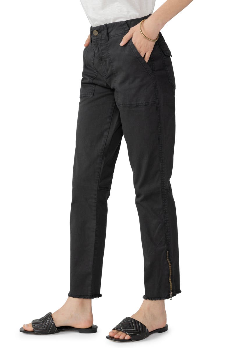 Sanctuary Peace Maker Straight Leg Ankle Pants, Alternate, color, 
