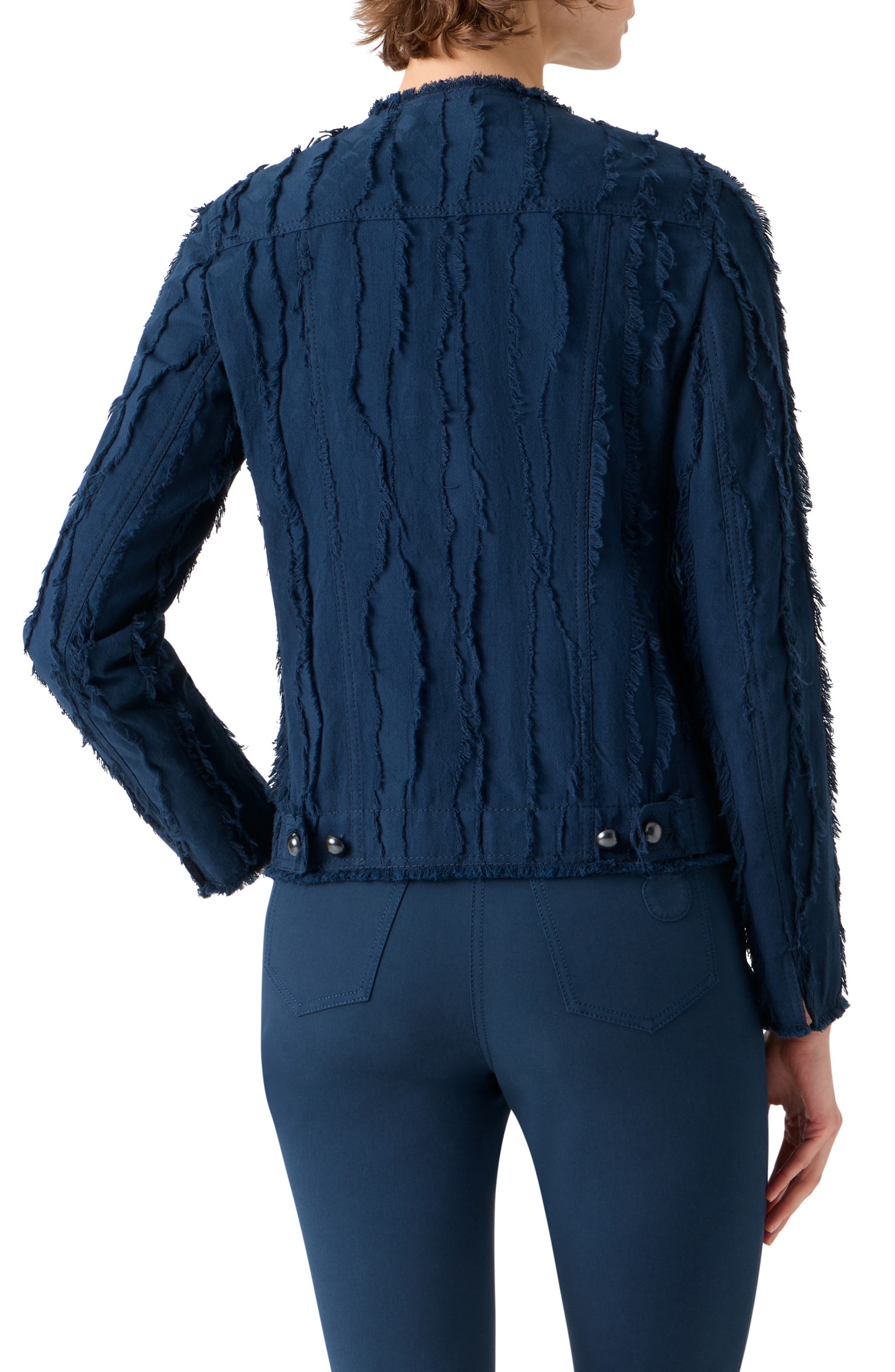 Fringe Jacquard Jacket - image 2