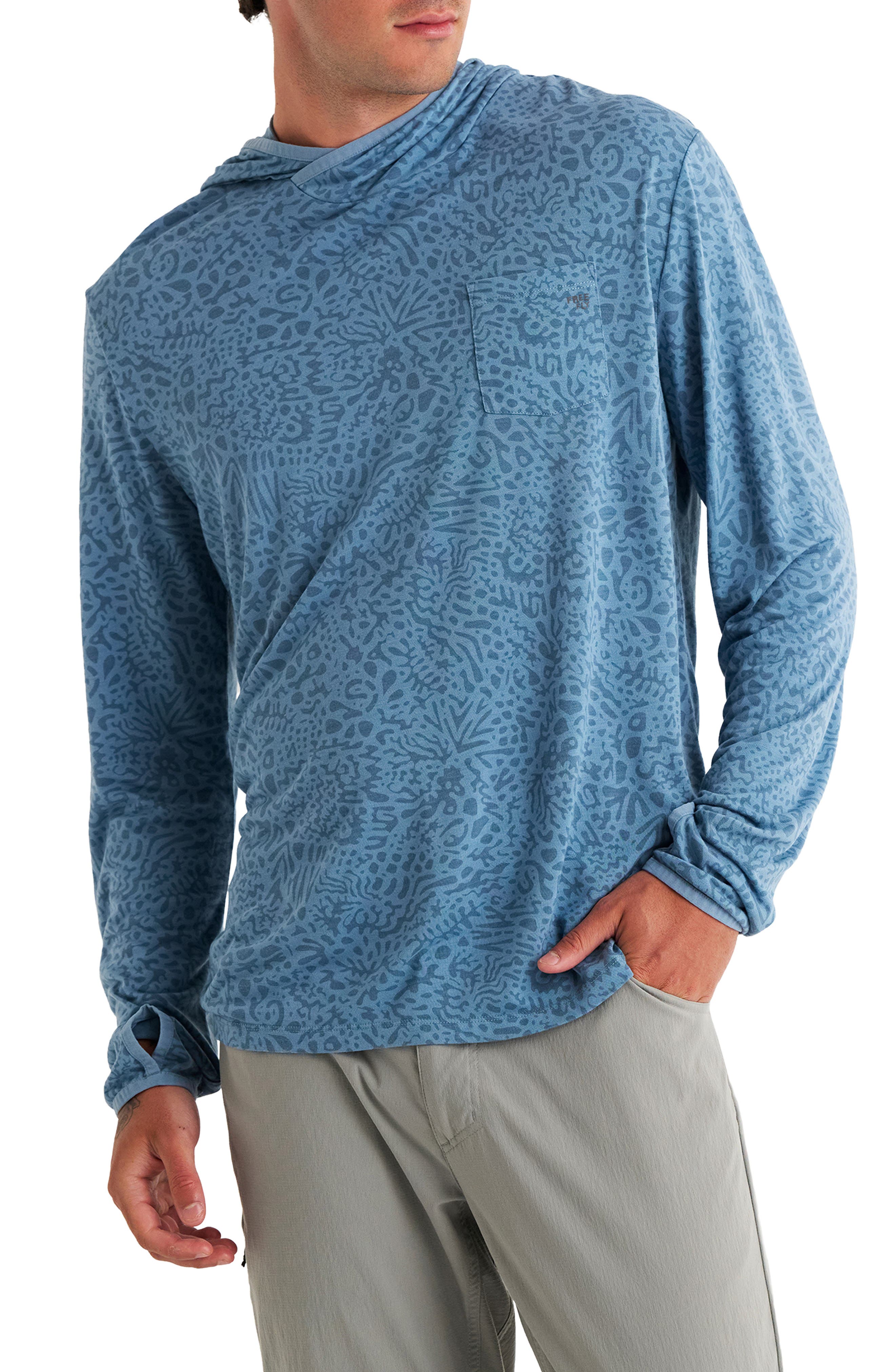 DRIFTER PRINT WINDWARD BLUE