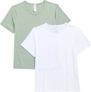 YOGALICIOUS Pack of 2 Tara Air Cloud Jersey T-Shirt