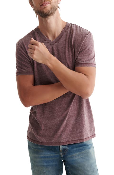 Venice Burnout V-Neck T-Shirt