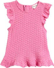 MILES THE LABEL Kids' Sleeveless Ruffle Top