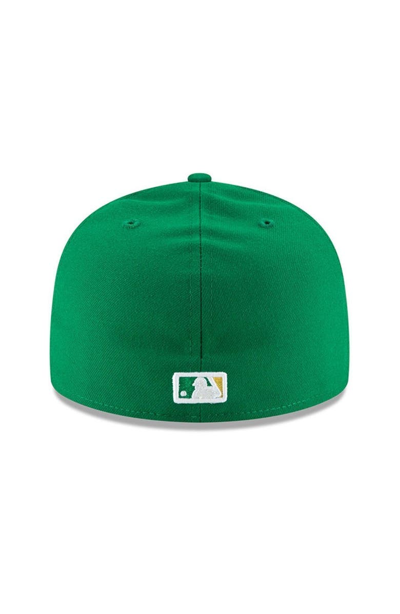 New Era Men's New Era Green Oakland Athletics Alt Authentic Collection On-Field 59FIFTY Fitted Hat, Alternate, color, Green