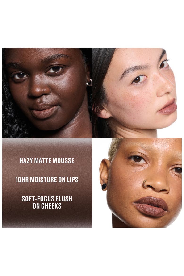 Powder Kiss Lip + Cheek Liquid Mousse, Alternate, color, CHESTNUT
