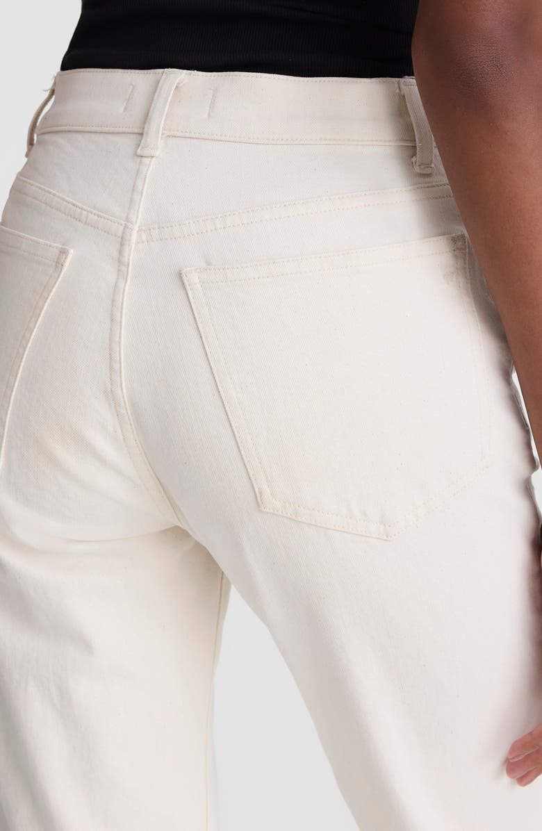 Madewell The Longline Straight Jeans, Alternate, color, Vintage Canvas