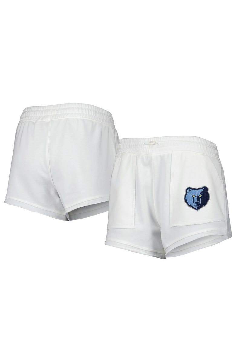 CONCEPTS SPORT Women's Concepts Sport White Memphis Grizzlies Sunray Shorts, Main, color, White