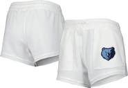 CONCEPTS SPORT Women's Concepts Sport  White Memphis Grizzlies Sunray Shorts