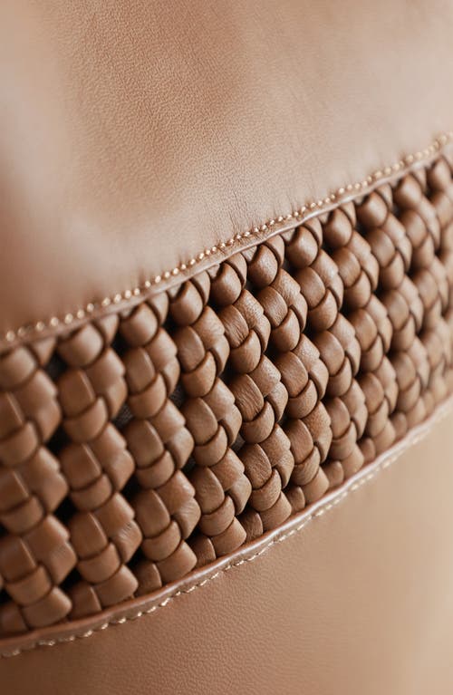 Sam Edelman Marcie Leather Bucket Bag In Brown