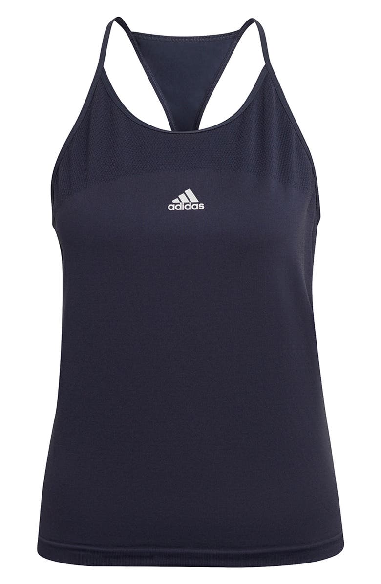 adidas Seamless Loose Sport Tank, Main, color, 