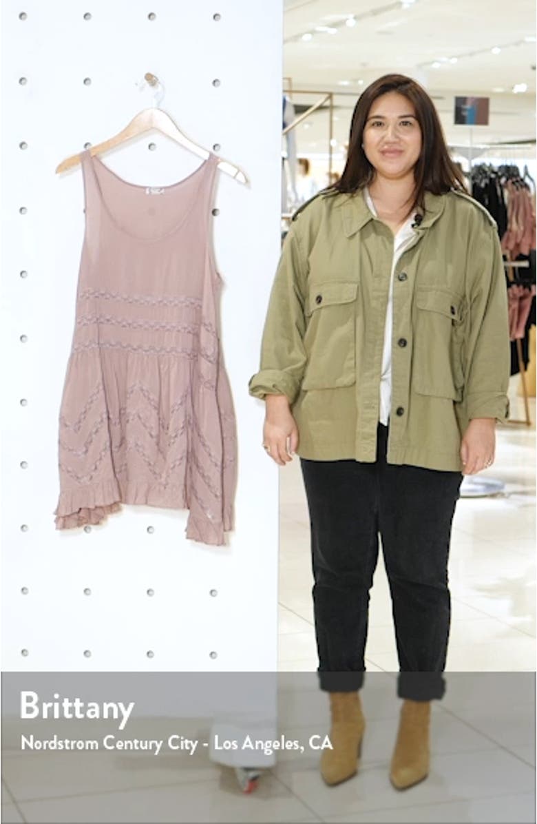 Swingy Lace Inset Tunic, sales video thumbnail