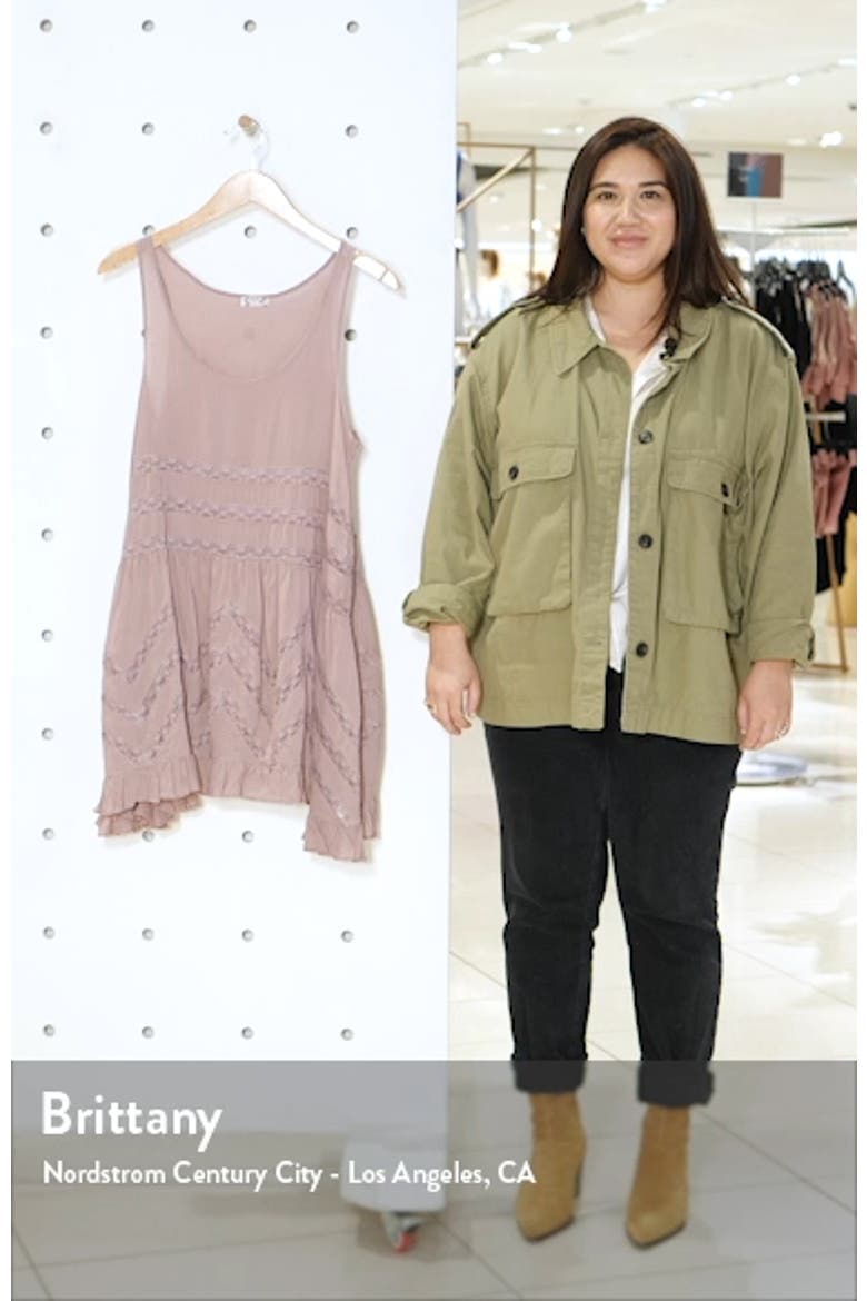 Swingy Lace Inset Tunic video